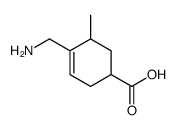 4-(aminomethyl)-5-methylcyclohex-3-ene-1-carboxylic acid Structure