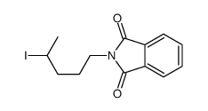 2-(4-iodopentyl)isoindole-1,3-dione结构式