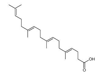 5,9,13,17-tetramethyloctadeca-4,8,12,16-tetraenoic acid结构式