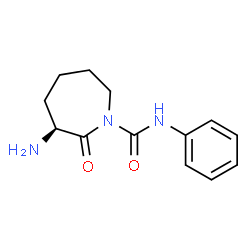 1H-Azepine-1-carboxamide,3-aminohexahydro-2-oxo-N-phenyl-,(3S)-(9CI)结构式