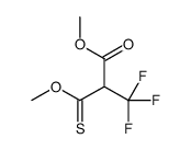 methyl 3,3,3-trifluoro-2-methoxycarbothioylpropanoate结构式