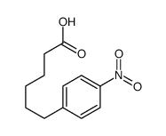 6-(4-nitrophenyl)hexanoic acid Structure