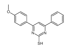 6-(4-methoxyphenyl)-4-phenyl-1H-pyrimidine-2-thione Structure