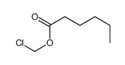 chloromethyl hexanoate Structure