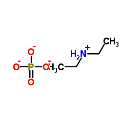 Diethylammonium phosphate Structure