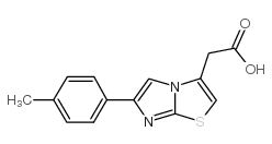 (6-p-tolyl-imidazo[2,1-b]thiazol-3-yl)-acetic acid图片