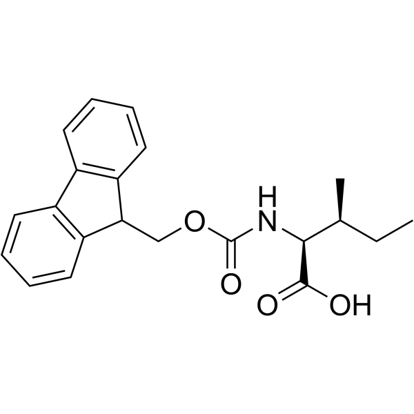 Fmoc-Ile-OH Structure