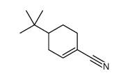 4-tert-butylcyclohexene-1-carbonitrile Structure