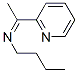 N-[1-(2-Pyridinyl)ethylidene]-1-butanamine结构式