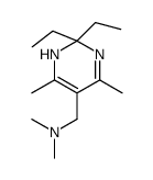 5-Pyrimidinemethanamine,2,2-diethyl-2,3-dihydro-N,N,4,6-tetramethyl-(9CI) structure