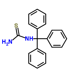 Tritylthiourea structure