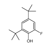 2,4-ditert-butyl-6-fluorophenol Structure