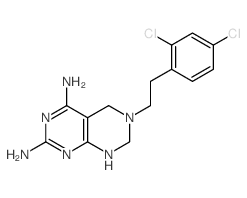 Pyrimido[4,5-d]pyrimidine-2,4-diamine,6-[2-(2,4-dichlorophenyl)ethyl]-5,6,7,8-tetrahydro- picture