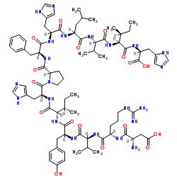 血管紧张肽原(1-13)(人)结构式