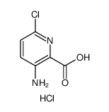 3-Amino-6-chloro-pyridine-2-carboxylic acid hydrochloride图片