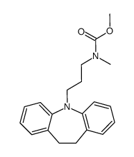 N'-(4-carbomethoxy)desimipramine结构式