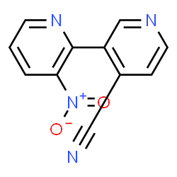 [2,3-Bipyridine]-4-carbonitrile,3-nitro- Structure