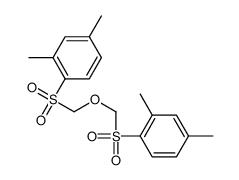 1-[(2,4-dimethylphenyl)sulfonylmethoxymethylsulfonyl]-2,4-dimethylbenzene Structure