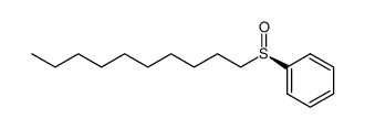 ((R)-Decane-1-sulfinyl)-benzene Structure