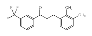 3-(2,3-DIMETHYLPHENYL)-3'-TRIFLUOROMETHYLPROPIOPHENONE Structure