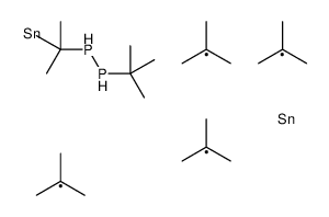 tert-butyl(tert-butylphosphanyl)phosphane,ditert-butyltin结构式