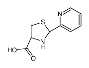 (2S,4R)-2-pyridin-2-yl-1,3-thiazolidine-4-carboxylic acid Structure