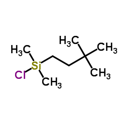 Chloro(3,3-dimethylbutyl)dimethylsilane Structure