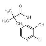 N-(2-Chloro-3-hydroxypyridin-4-yl)pivalamide Structure