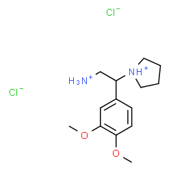 2-(3,4-DIMETHOXY-PHENYL)-2-PYRROLIDIN-1-YL-ETHYLAMINE DIHYDROCHLORIDE图片