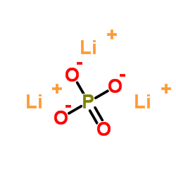 Trilithium phosphate Structure