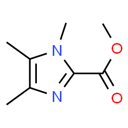 1H-Imidazole-2-carboxylicacid,1,4,5-trimethyl-,methylester(9CI) Structure