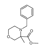 methyl 4-benzyl-3-methylmorpholine-3-carboxylate Structure