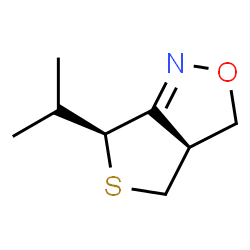 3H,6H-Thieno[3,4-c]isoxazole,3a,4-dihydro-6-(1-methylethyl)-,trans-(9CI)结构式