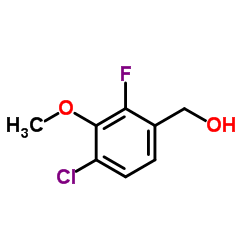 4-Chloro-2-fluoro-3-Methoxybenzyl alcohol图片