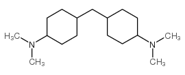 4,4'-METHYLENEBIS-(N,N-DIMETHYLCYCLOHEXANAMINE) Structure