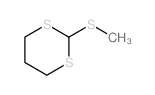 2-methylsulfanyl-1,3-dithiane Structure