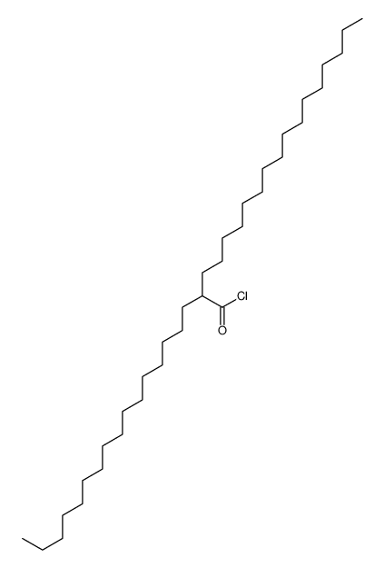 2-hexadecyloctadecanoyl chloride Structure