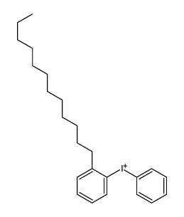 (2-dodecylphenyl)-phenyliodanium结构式