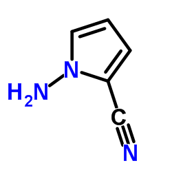 1-Amino-1H-pyrrole-2-carbonitrile Structure