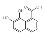 1-Naphthalenecarboxylic acid, 7,8-dihydroxy- (9CI)结构式