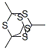 1,3,5,7-Tetramethyl-2,4,6,8,9-pentathiaadamantane Structure