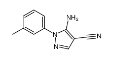 5-氨基-1-(3-甲基苯基)-1H-吡唑-4-甲腈图片