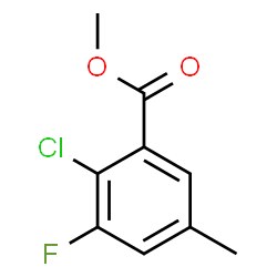 Methyl 2-chloro-3-fluoro-5-methylbenzoate picture