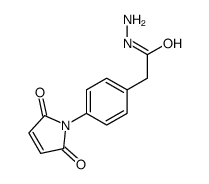 4-MALEIMIDOPHENYLACETIC ACID HYDRAZIDE Structure