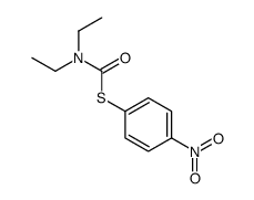 DIETHYL-THIOCARBAMIC ACID S-(4-NITRO-PHENYL) ESTER结构式