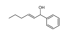 (2E)-1-phenyl-2-hexen-1-ol结构式