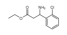 ethyl 3-amino-3-(2-chlorophenyl)propionate Structure