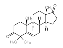 Androst-5-ene-3,17-dione,4,4-dimethyl- (7CI,8CI,9CI)结构式