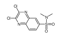 2,3-dichloro-N,N-dimethylquinoxaline-6-sulfonamide结构式