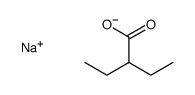 sodium,2-ethylbutanoate结构式